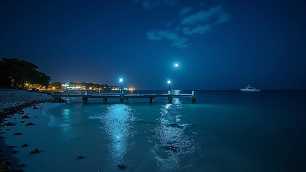 Medidas de seguridad y comodidad en la bahía durante paseos nocturnos